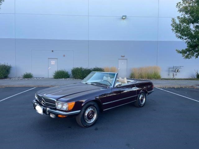 10704412008782 - 1973 MERCEDES-BENZ 450SL BURGUNDY photo 2