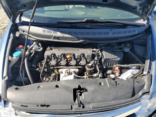 1HGFA16518L113404 - 2008 HONDA CIVIC LX Կապույտ լուսանկար 11