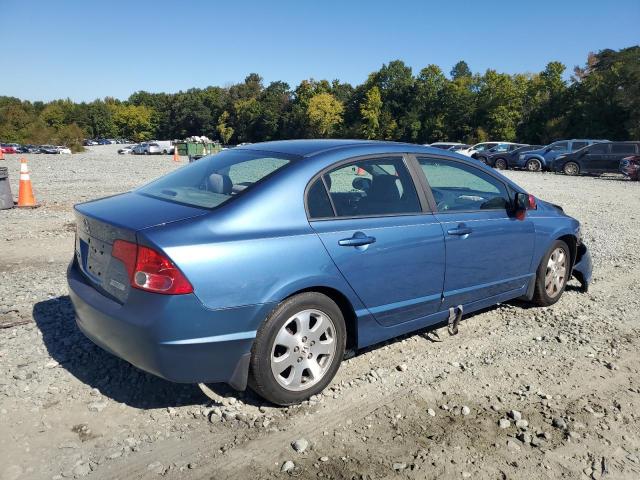 1HGFA16518L113404 - 2008 HONDA CIVIC LX Կապույտ լուսանկար 3