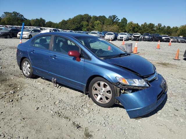 1HGFA16518L113404 - 2008 HONDA CIVIC LX Կապույտ լուսանկար 4