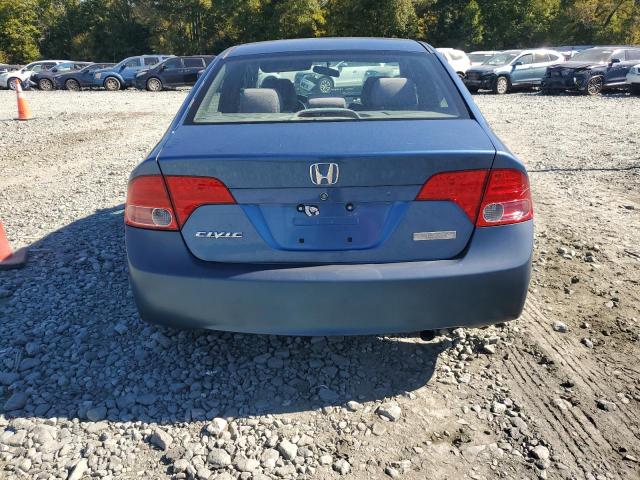 1HGFA16518L113404 - 2008 HONDA CIVIC LX Կապույտ լուսանկար 6