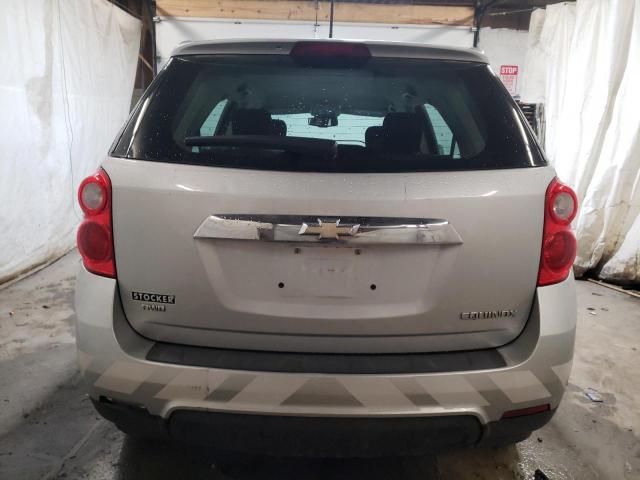 2GNFLEEK1F6369773 - 2015 CHEVROLET EQUINOX LS SILVER photo 6