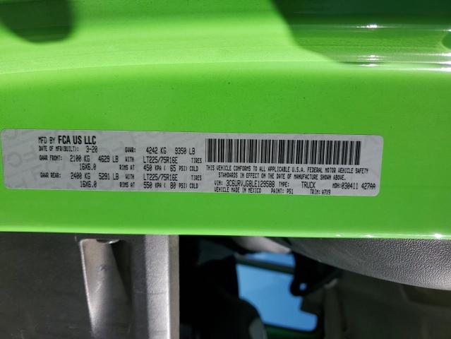 3C6URVJG8LE129588 - 2020 RAM PROMASTER 3500 HIGH 绿色 照片 13
