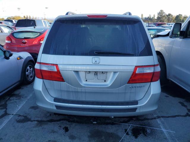 5FNRL38725B052952 - 2005 HONDA ODYSSEY EXL SILVER photo 6