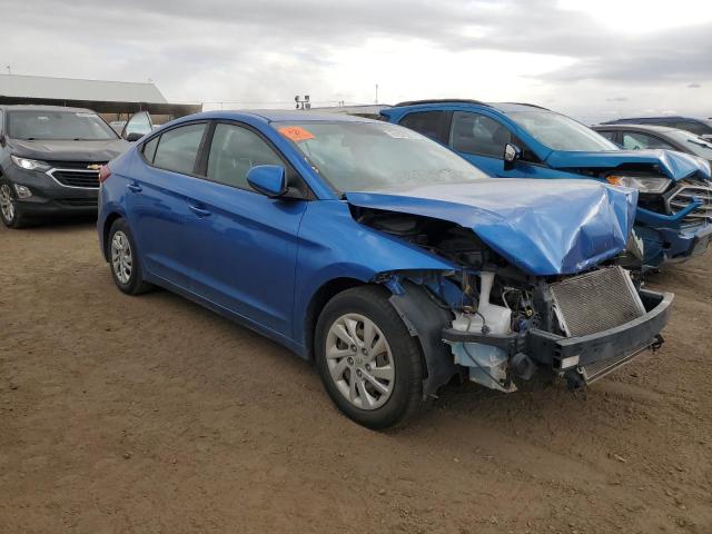 5NPD74LF7HH195386 - 2017 HYUNDAI ELANTRA SE BLUE photo 4