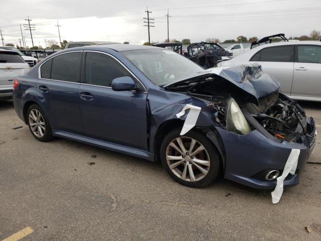 4S3BMBL62E3037372 - 2014 SUBARU LEGACY 2.5I LIMITED BLUE photo 4