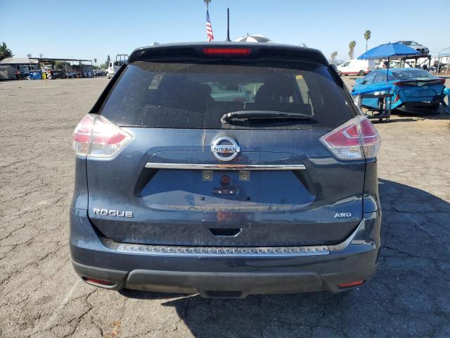 KNMAT2MV9GP594943 - 2016 NISSAN ROGUE S GRAY photo 6