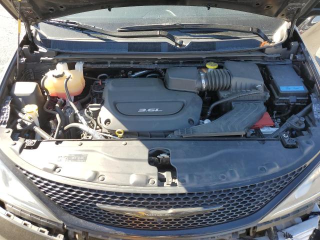 2C4RC1BG1JR276127 - 2018 CHRYSLER PACIFICA TOURING L BLACK photo 12