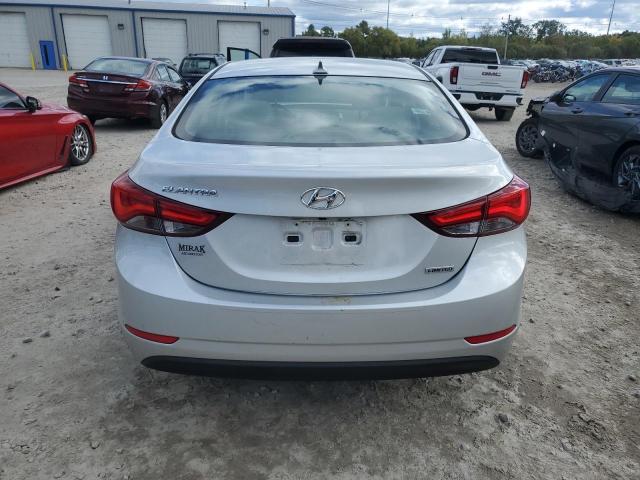 5NPDH4AE1FH571407 - 2015 HYUNDAI ELANTRA SE SILVER photo 6