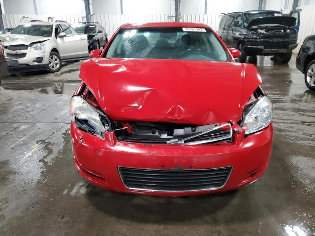 2G1WT58K289211957 - 2008 CHEVROLET IMPALA LT RED photo 5