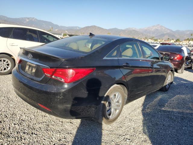 5NPEB4ACXCH402423 - 2012 HYUNDAI SONATA GLS BLACK photo 3