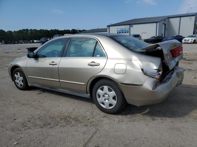 3HGCM56415G707332 - 2005 HONDA ACCORD LX CREAM photo 2