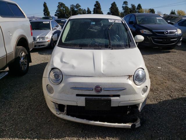 3C3CFFAR9FT504185 - 2015 FIAT 500 POP WHITE photo 5