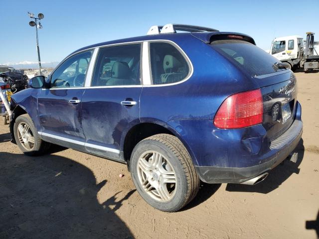 WP1AB29P53LA60240 - 2003 PORSCHE CAYENNE S BLUE photo 2