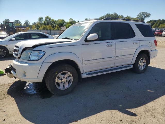 5TDZT38A61S056911 - 2001 TOYOTA SEQUOIA LIMITED WHITE photo 1