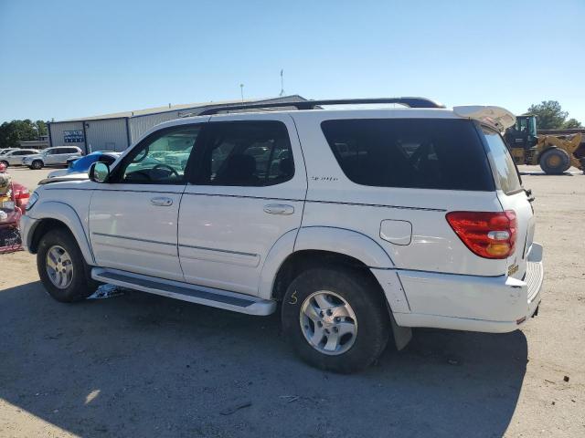 5TDZT38A61S056911 - 2001 TOYOTA SEQUOIA LIMITED WHITE photo 2