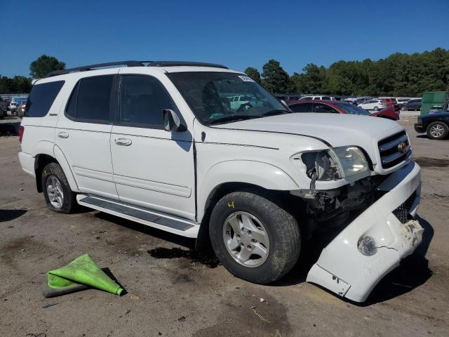 5TDZT38A61S056911 - 2001 TOYOTA SEQUOIA LIMITED WHITE photo 4