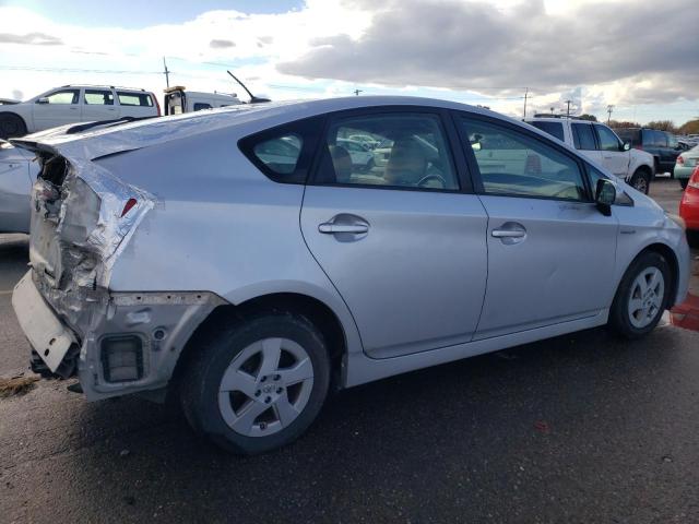 JTDKN3DU0A5202513 - 2010 TOYOTA PRIUS SILVER photo 3