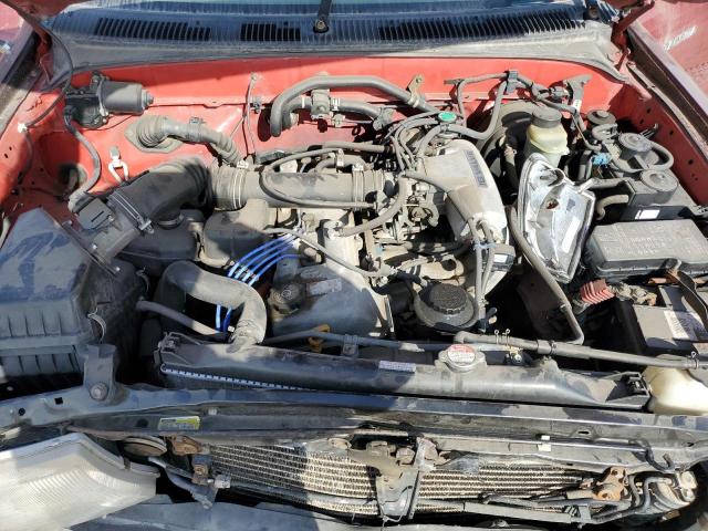 4TANL42N4WZ064653 - 1998 TOYOTA TACOMA RED photo 11