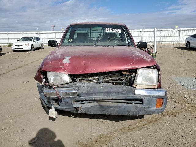 4TANL42N4WZ064653 - 1998 TOYOTA TACOMA RED photo 5