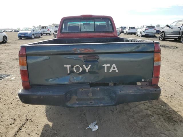 4TANL42N4WZ064653 - 1998 TOYOTA TACOMA RED photo 6