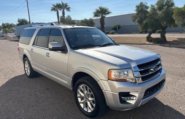 1FMJK1KT9HEA23864 - 2017 FORD EXPEDITION EL LIMITED SILVER photo 1