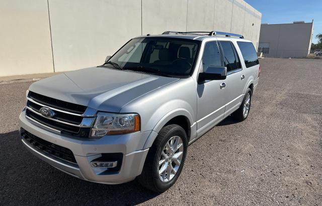 1FMJK1KT9HEA23864 - 2017 FORD EXPEDITION EL LIMITED SILVER photo 2