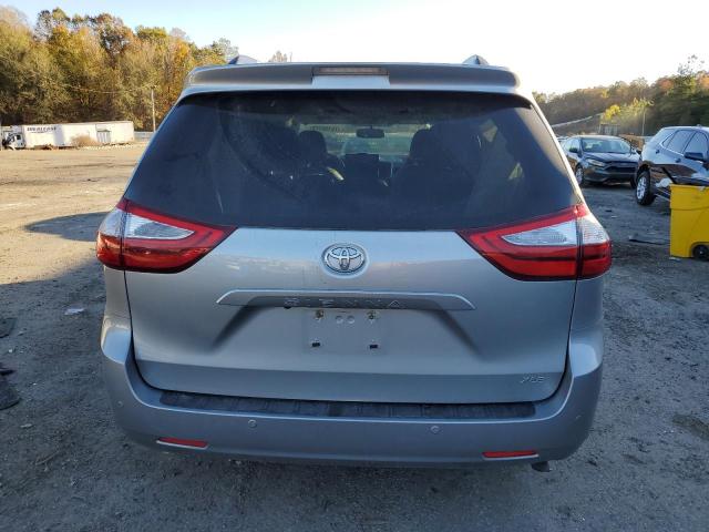 5TDYK3DC1FS625287 - 2015 TOYOTA SIENNA XLE SILVER photo 6