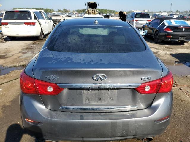 JN1BV7AP0FM353177 - 2015 INFINITI Q50 BASE SILVER photo 6