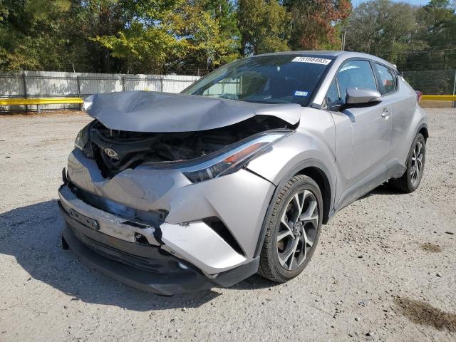 NMTKHMBX2JR039737 - 2018 TOYOTA C-HR XLE SILVER photo 1