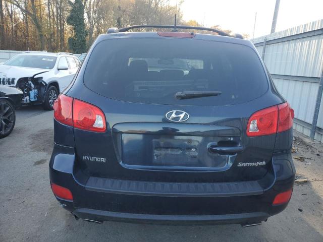 5NMSH13E09H237793 - 2009 HYUNDAI SANTA FE SE BLUE photo 6