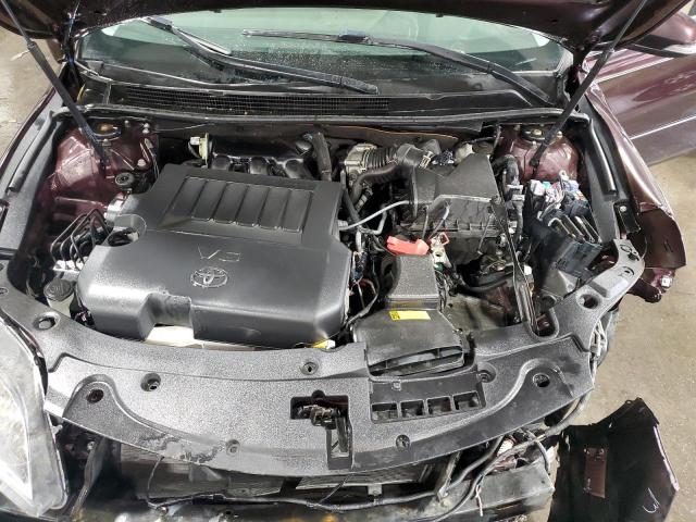 4T1BK1EB8DU025340 - 2013 TOYOTA AVALON BASE 勃艮第红 照片 11