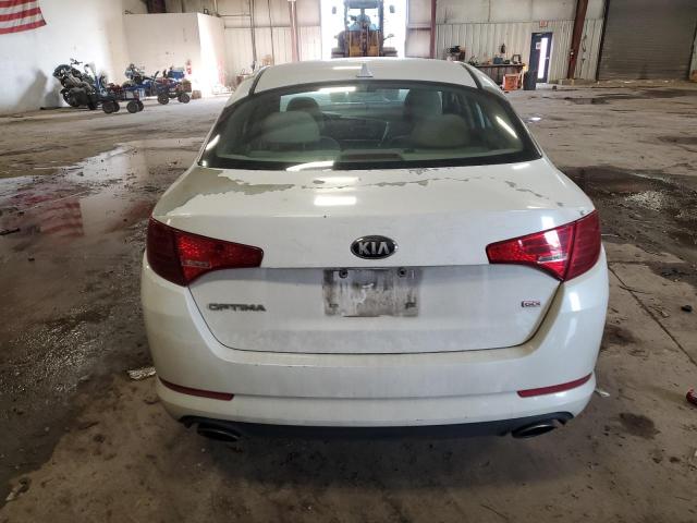 5XXGM4A77DG180734 - 2013 KIA OPTIMA LX WHITE photo 6