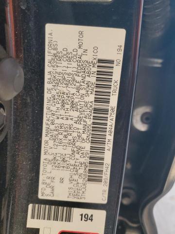 3TMJU62N88M051291 - 2008 TOYOTA TACOMA DOUBLE CAB PRERUNNER GRAY photo 13