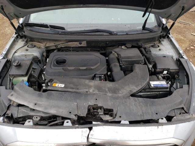 5NPE24AF7HH462001 - 2017 HYUNDAI SONATA SE SILVER photo 11