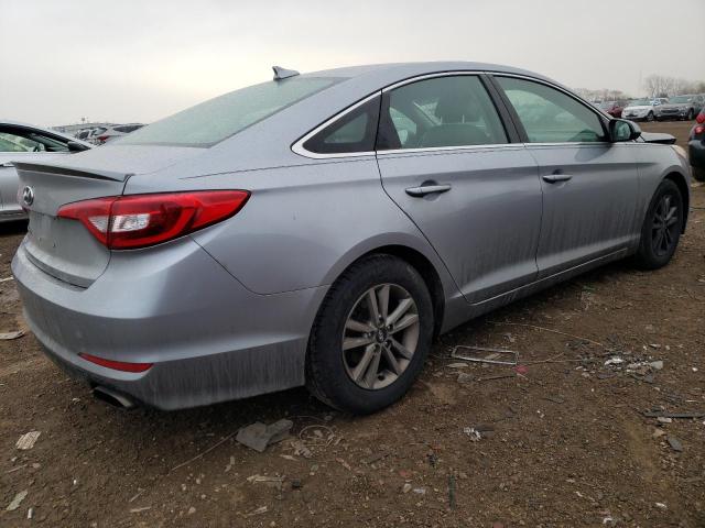 5NPE24AF7HH462001 - 2017 HYUNDAI SONATA SE SILVER photo 3