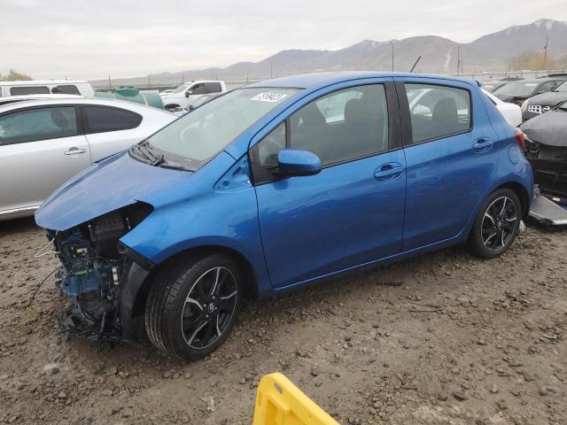 VNKKTUD33GA062435 - 2016 TOYOTA YARIS L BLUE photo 1