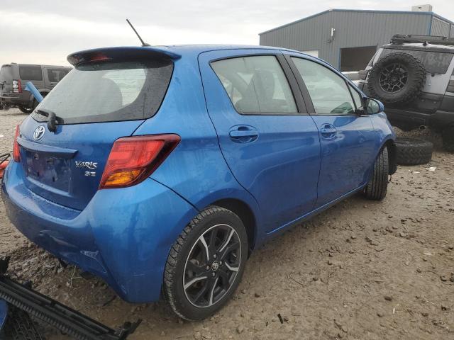 VNKKTUD33GA062435 - 2016 TOYOTA YARIS L BLUE photo 3