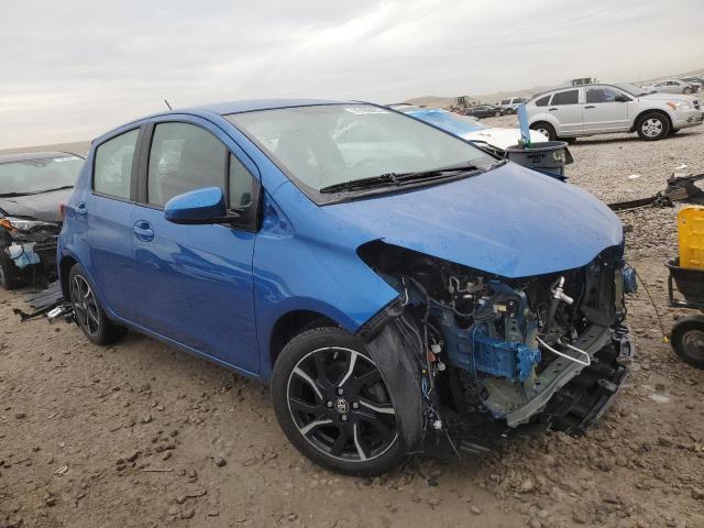 VNKKTUD33GA062435 - 2016 TOYOTA YARIS L BLUE photo 4