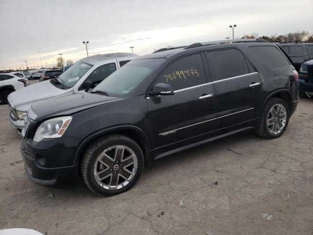 1GKKVTED5BJ298408 - 2011 GMC ACADIA DENALI BLACK photo 1