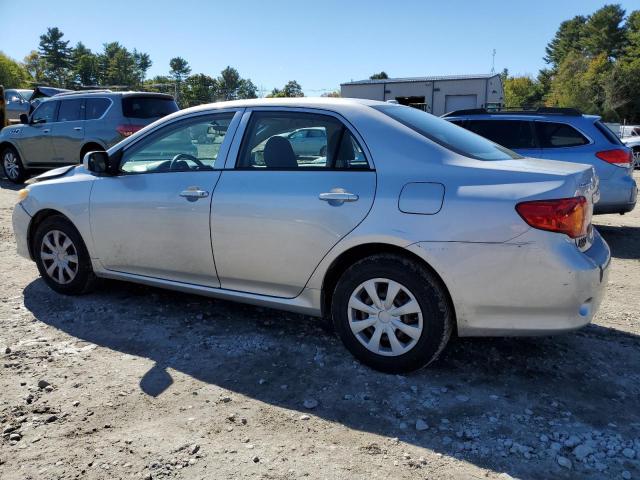 2T1BU4EE3AC311096 - 2010 TOYOTA COROLLA BASE SILVER photo 2