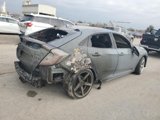 SHHFK7H44KU206350 - 2019 HONDA CIVIC SPORT 烧焦的 照片 3