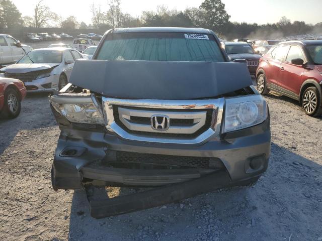 5FNYF3H28AB022498 - 2010 HONDA PILOT LX GRAY photo 11