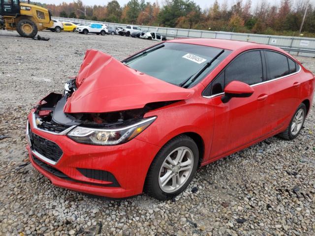 1G1BE5SM0H7129701 - 2017 CHEVROLET CRUZE LT RED photo 1