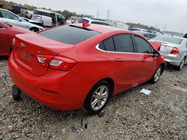 1G1BE5SM0H7129701 - 2017 CHEVROLET CRUZE LT RED photo 3