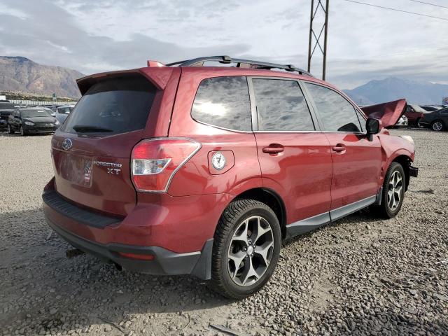 JF2SJGDC3GH411618 - 2016 SUBARU FORESTER 2.0XT PREMIUM MAROON photo 3