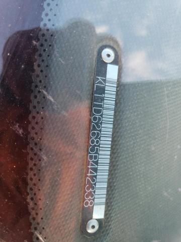 KL1TD62685B442338 - 2005 CHEVROLET AVEO BASE RED photo 12