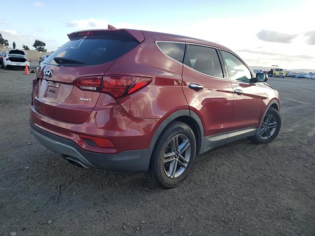 5XYZT3LB8HG433147 - 2017 HYUNDAI SANTA FE S RED photo 3