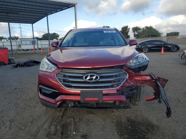 5XYZT3LB8HG433147 - 2017 HYUNDAI SANTA FE S RED photo 5