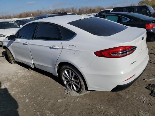 3FA6P0HD5LR124921 - 2020 FORD FUSION SE WHITE photo 2